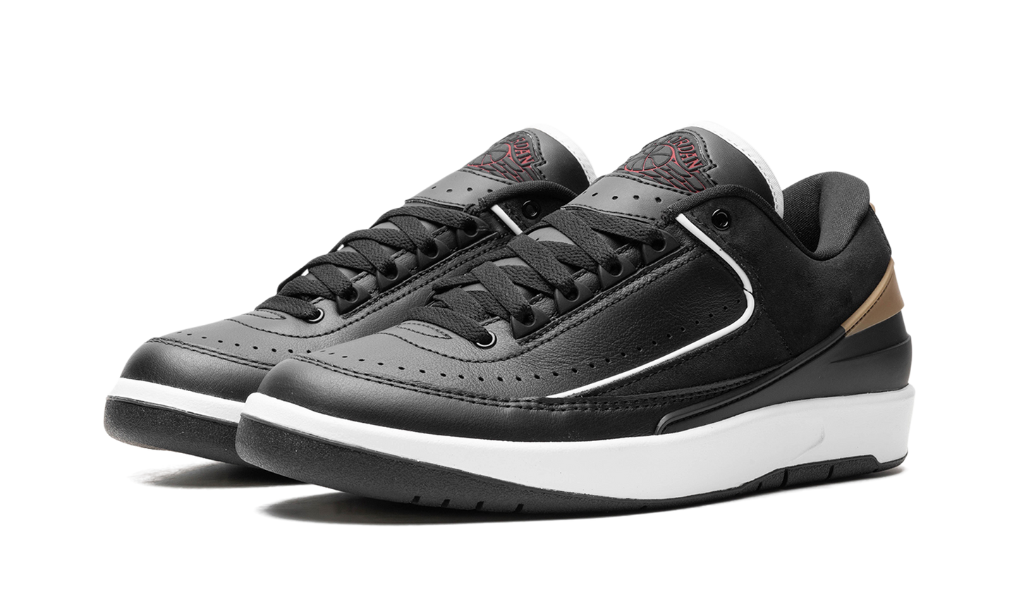 Jordan 2 Retro Low WMNS "Black Metallic Gold" DX4401 001