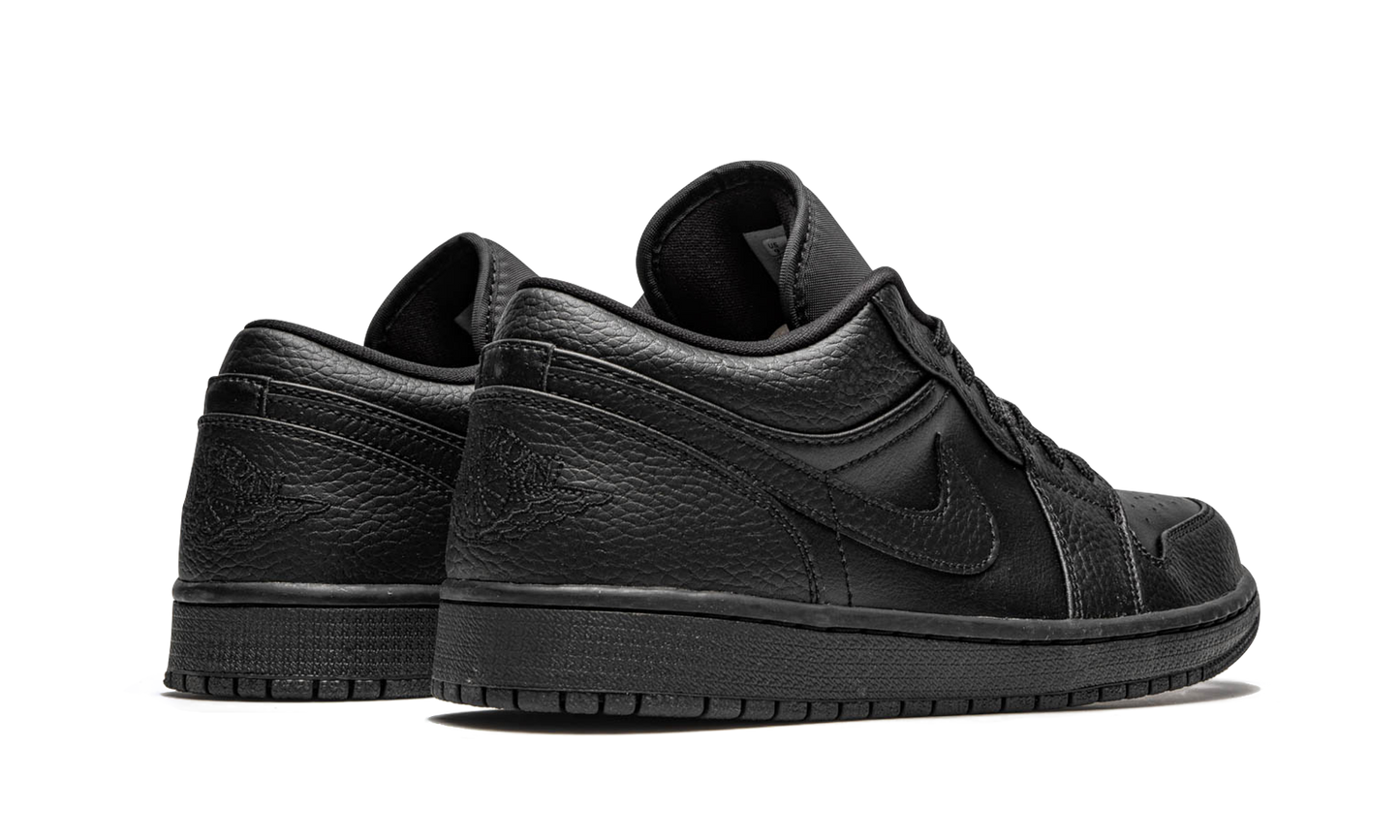 Air Jordan 1 Low "Triple Black" 553558 091