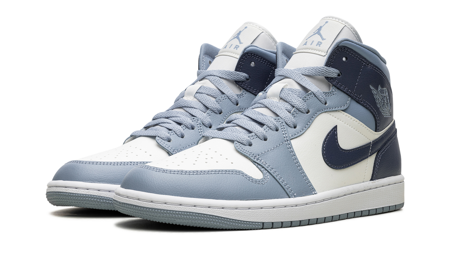 AIR JORDAN 1 MID WMNS "Two-Tone Blue" BQ6472 140