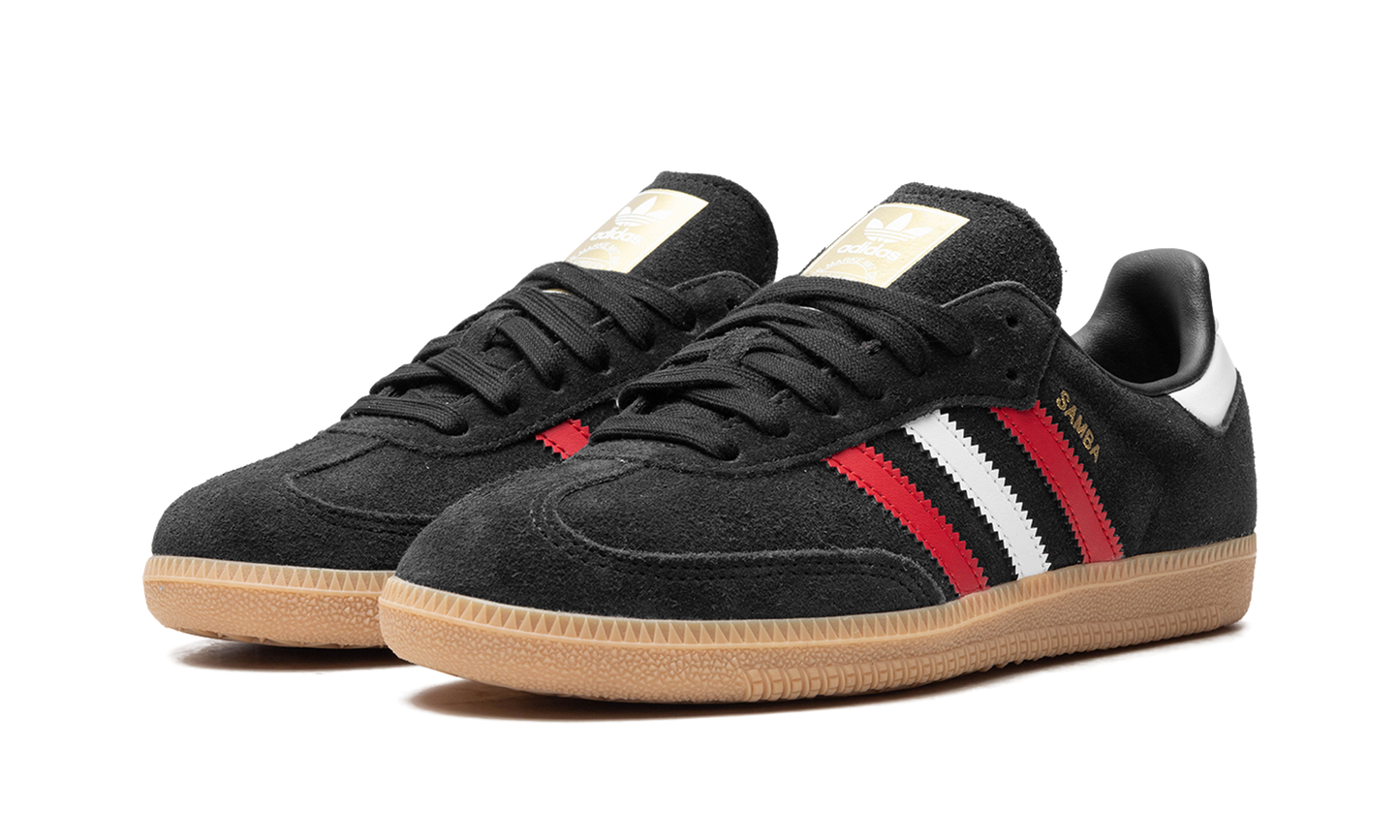 Samba OG "core black/better scarlet/GUM 3"