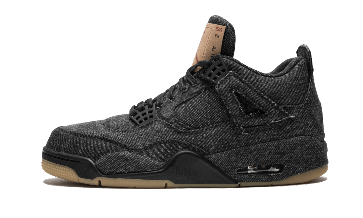 Air Jordan 4 Retro Levis NRG "Black Levis" AO2571 001