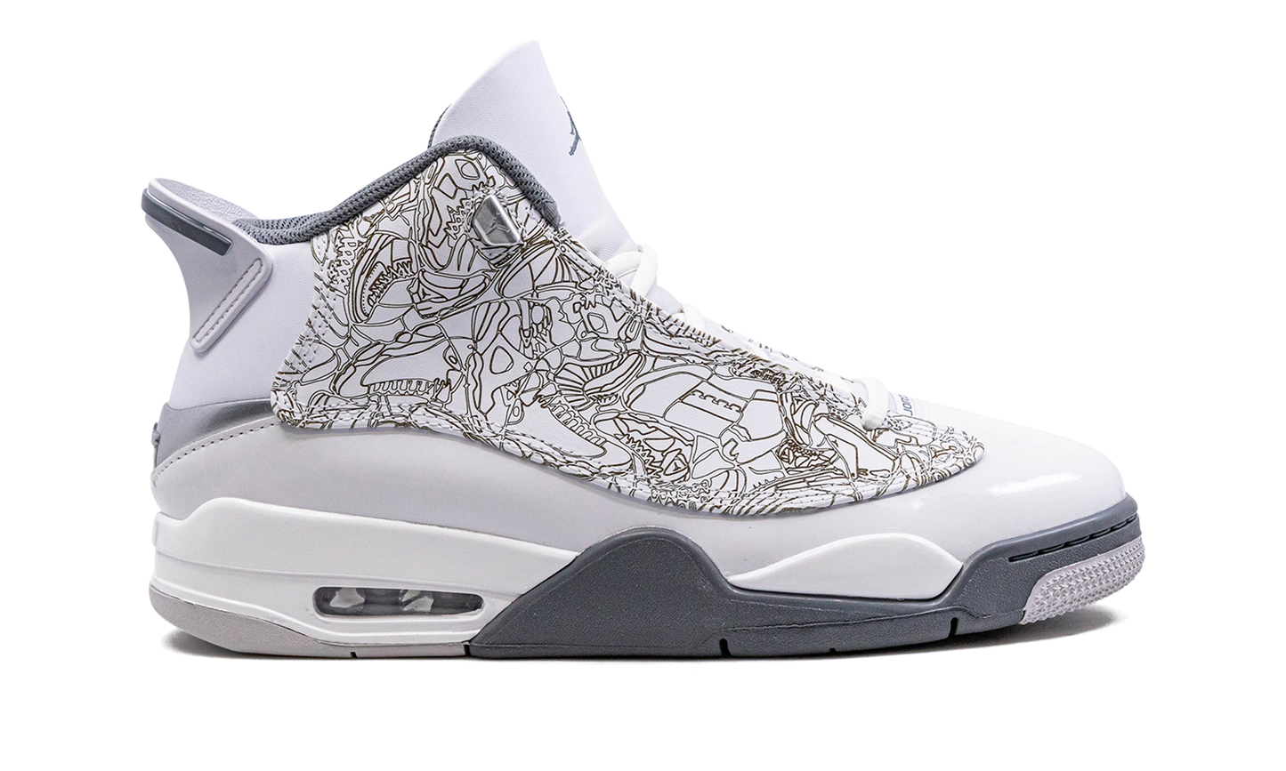 AIR JORDAN DUB ZERO "White / Cool Grey" 311046 107
