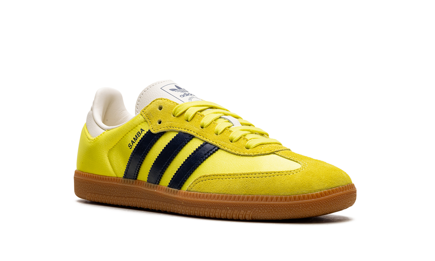 Samba OG WMNS "Shock Yellow Night Indigo"
