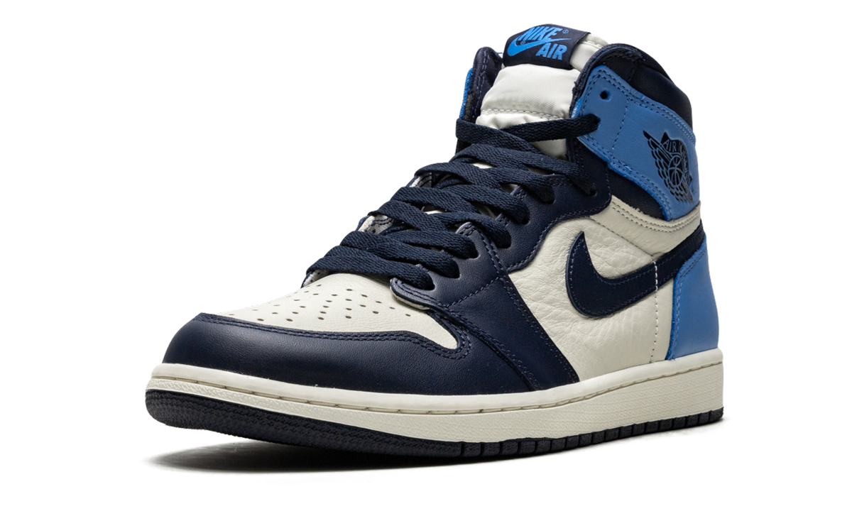 Air Jordan 1 Retro High OG "Obsidian/University Blue" 555088 140