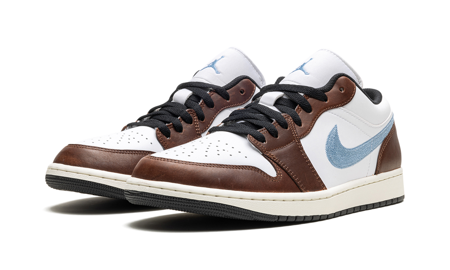 Air Jordan 1 Low SE "Embroidered Swoosh - Mocha" FQ7832 142