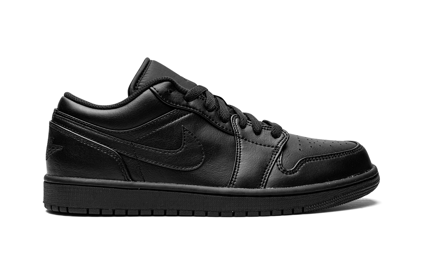 Air Jordan 1 Low "Triple Black" 553558 093