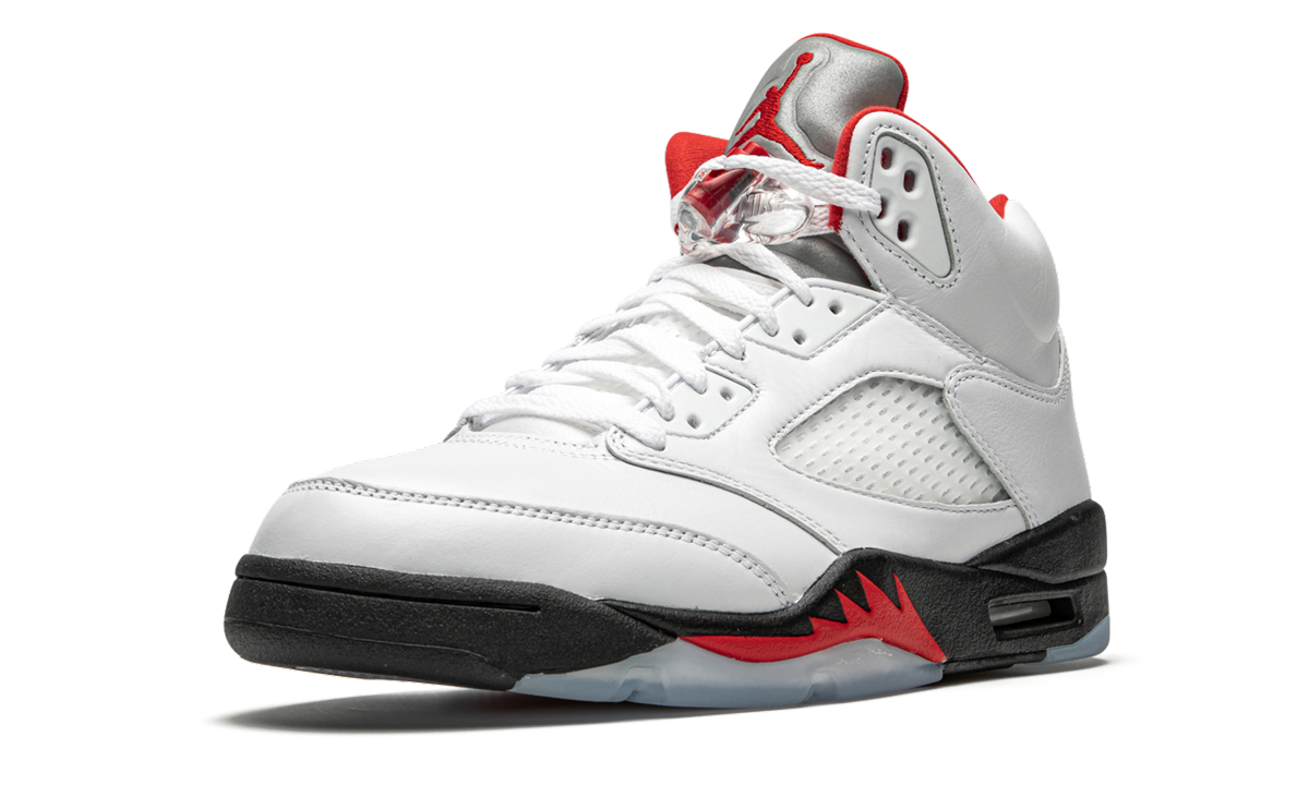 Air Jordan 5 Retro "Fire Red Silver Tongue 2020" DA1911 102