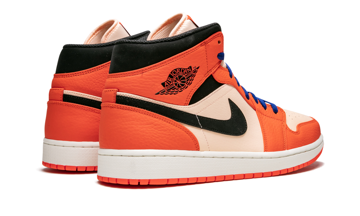 Air Jordan 1 Mid SE "Team Orange" 852542 800