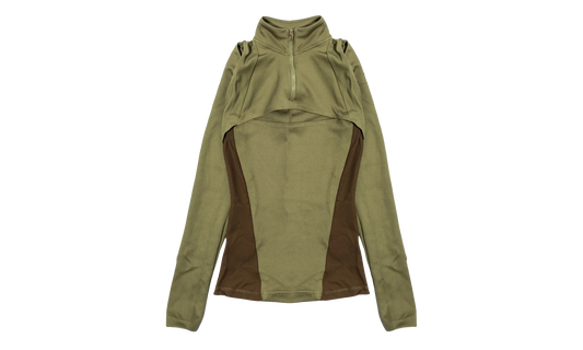 23 Engineered Women's Top "OLIVE GREEN" DV1255 378