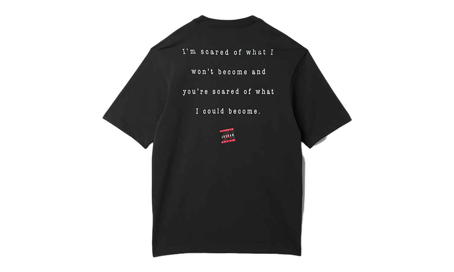 Air Jordan Short Sleee Tee "Off Noir" HQ2666 045