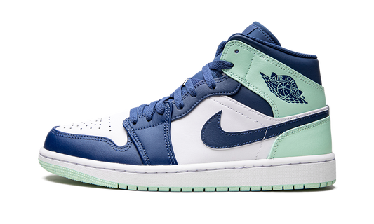Air Jordan 1 Mid "Blue Mint" 554724 413