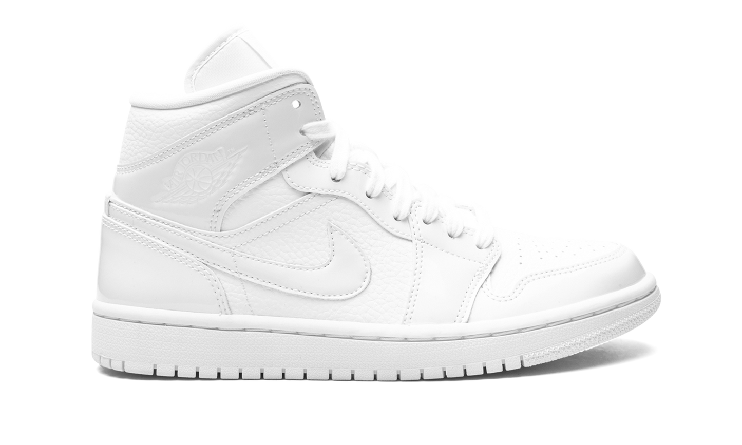AIR JORDAN 1 MID WMNS "Triple White" BQ6472 100