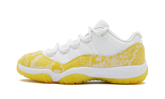 AIR JORDAN 11 LOW WMNS "Yellow Snakeskin" AH7860 107
