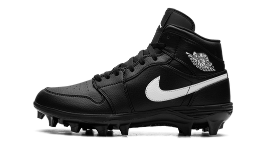 Jordan 1 Mid Cleat "Black / White" FJ6805 001