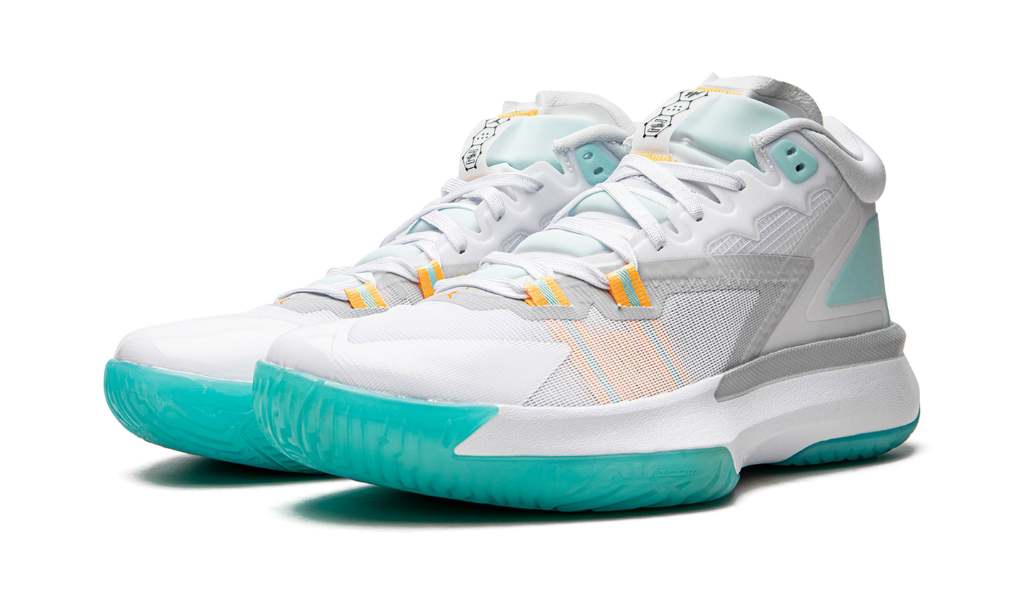 Zion 1 "White / Dynamic Turquoise" DA3130 101