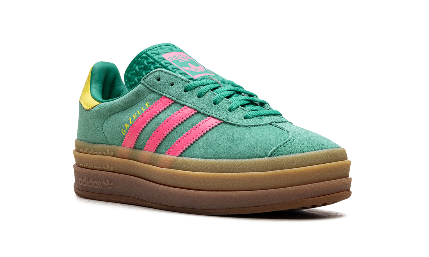 Gazelle Bold WMNS "Court Green Lucid Pink"