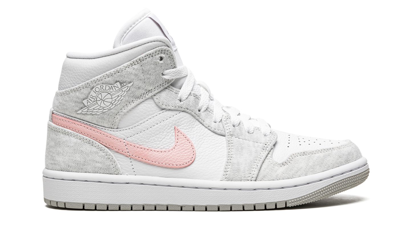 AIR JORDAN 1 MID SE WMNS "Heather Grey / Pink" DN4045 001