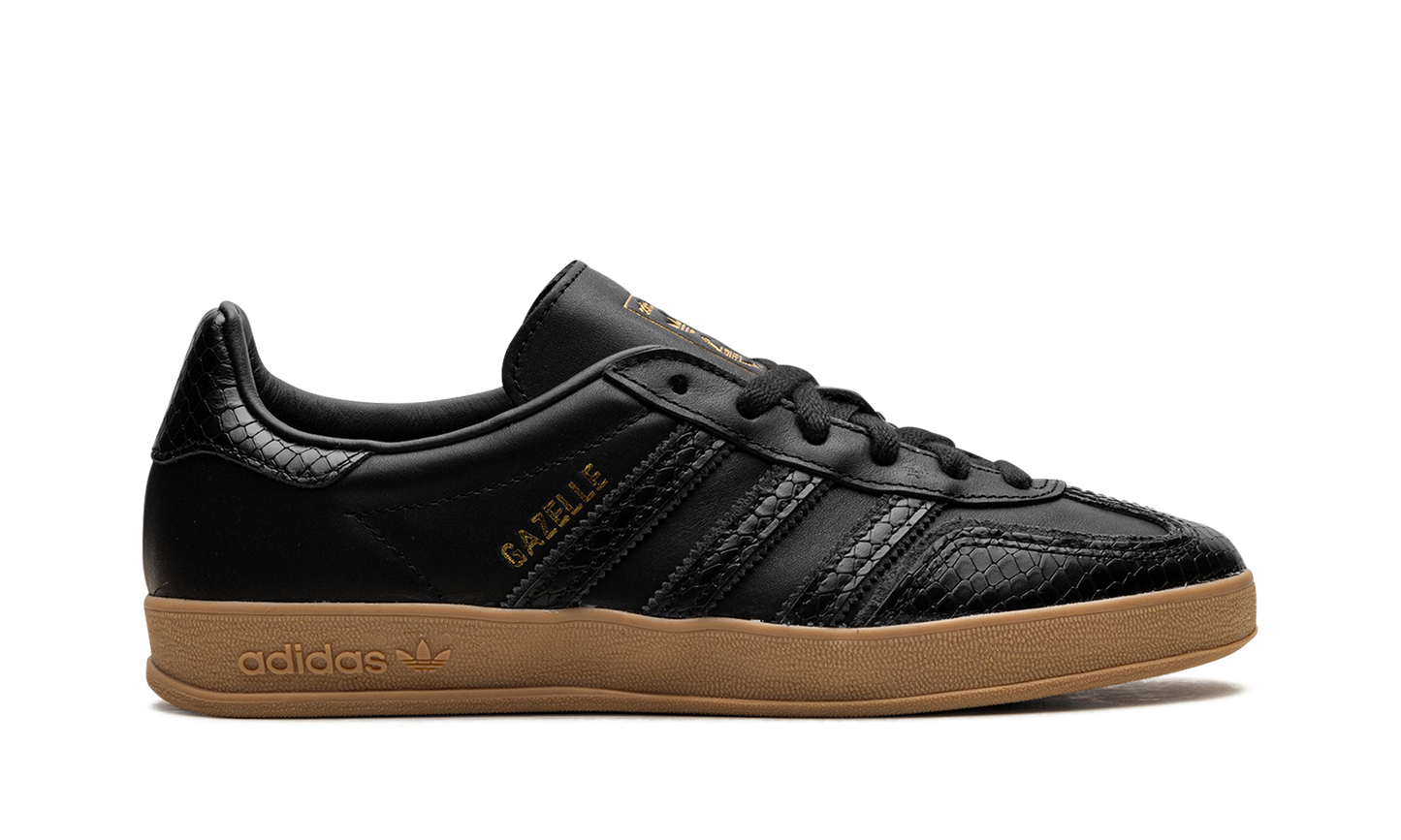 Gazelle Indoor "Core Black Snakeskin"