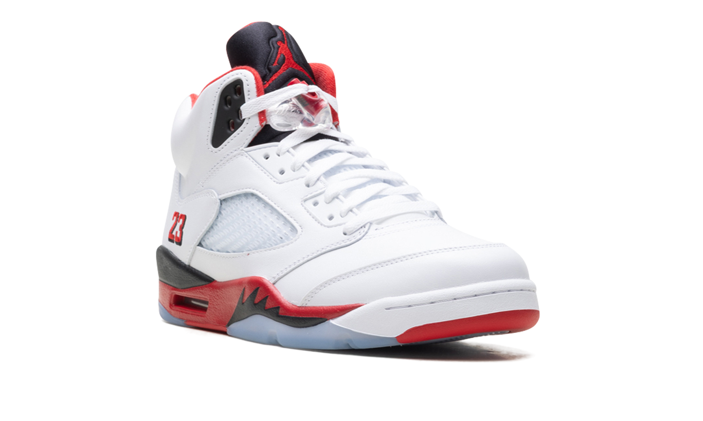 Air Jordan 5 "Fire Red - Black Tongue (2025)" HQ7978 101