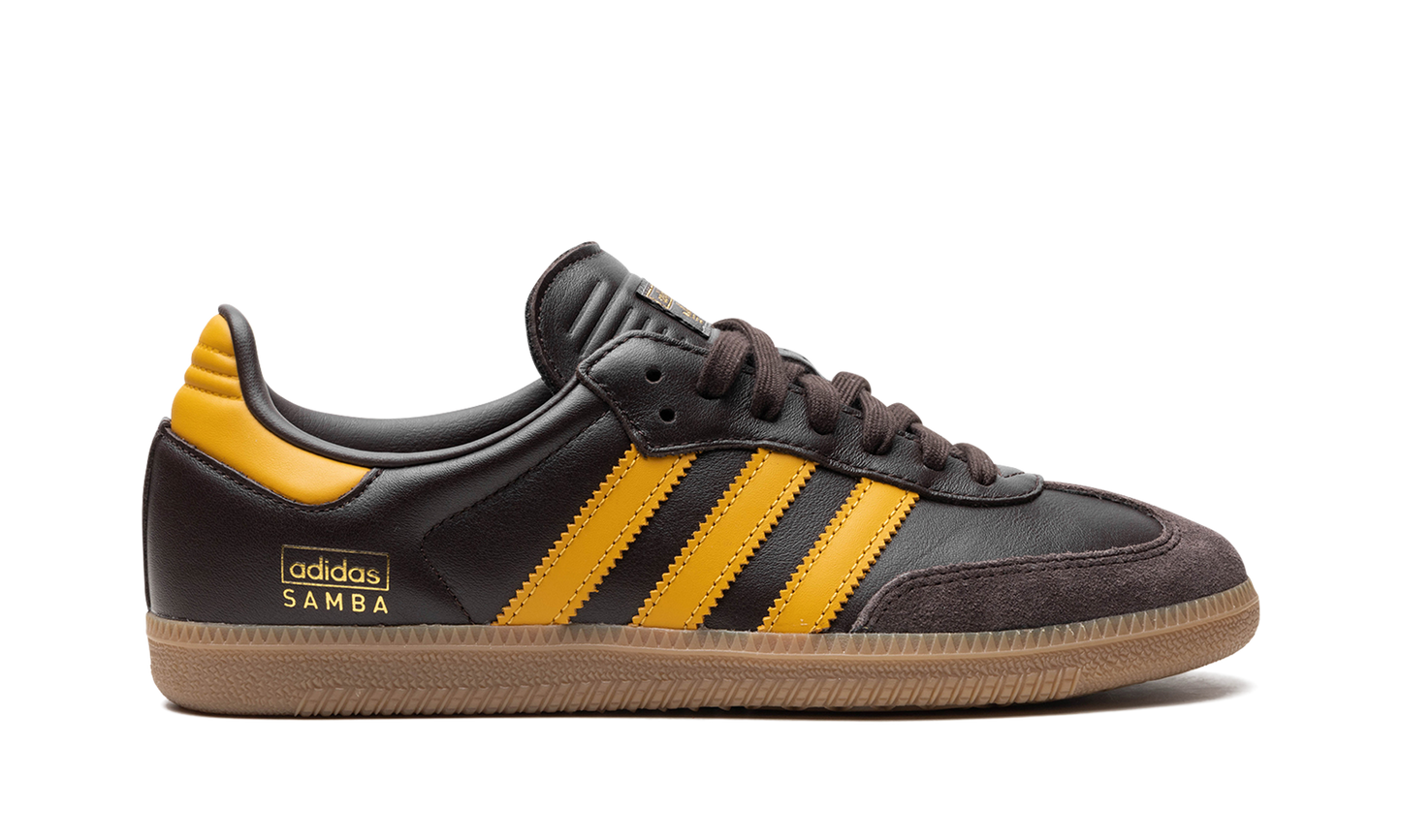 Samba OG "Dark Brown Preloved Yellow"