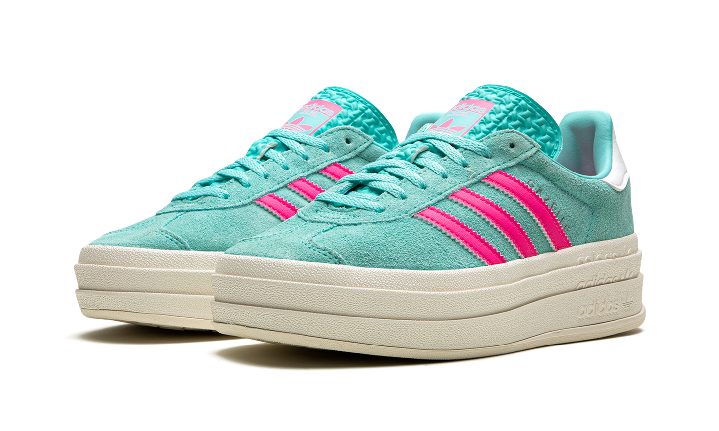 GAZELLE BOLD WMNS "Flash Aqua / Lucid Pink"