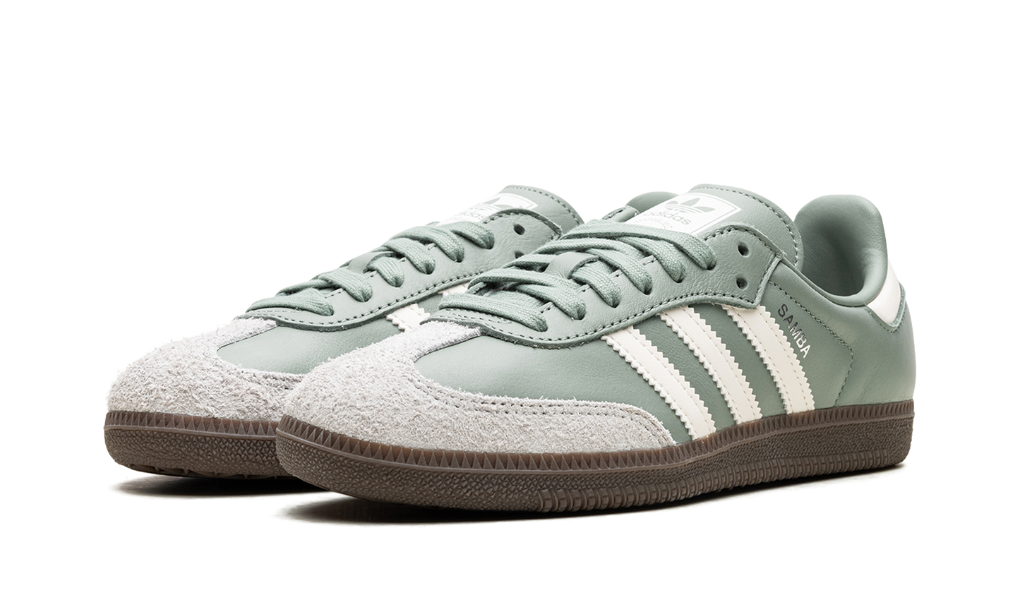 Samba OG "Silver Green Chalk White"