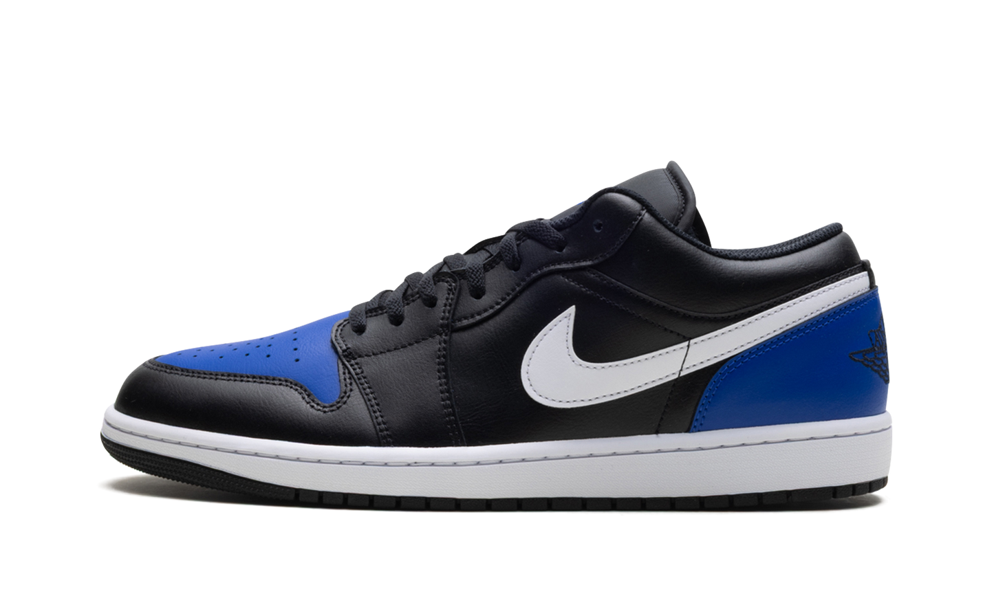 Jordan 1 Low "Black Royal Toe" 553558 042
