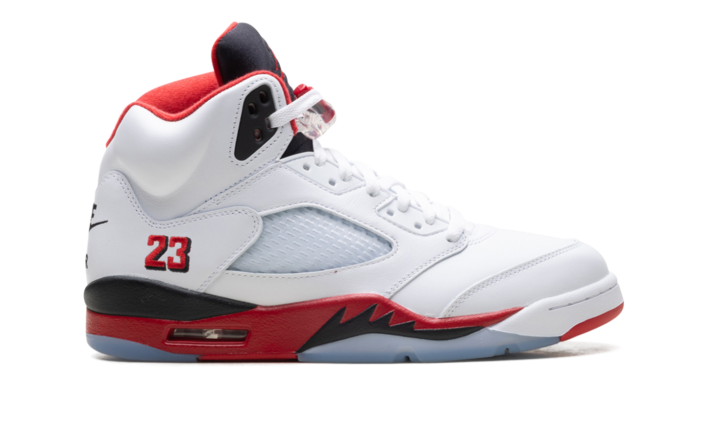 Air Jordan 5 "Fire Red - Black Tongue (2025)" HQ7978 101