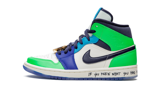 Air Jordan 1 Mid WMNS "Melody Ehsani - Fearless" CQ7629 100