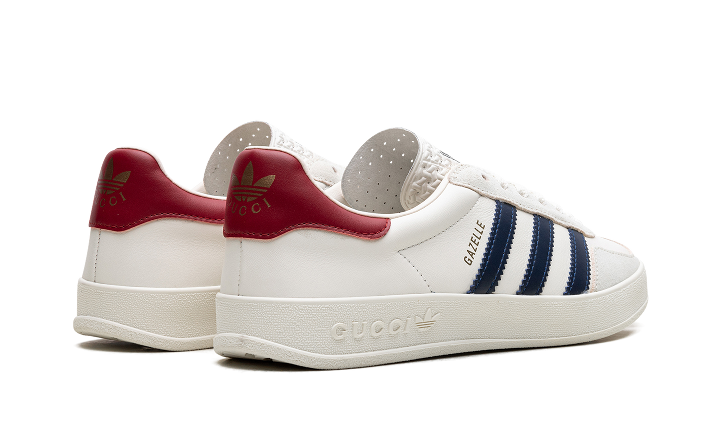 Gucci Gazelle "White/Red"