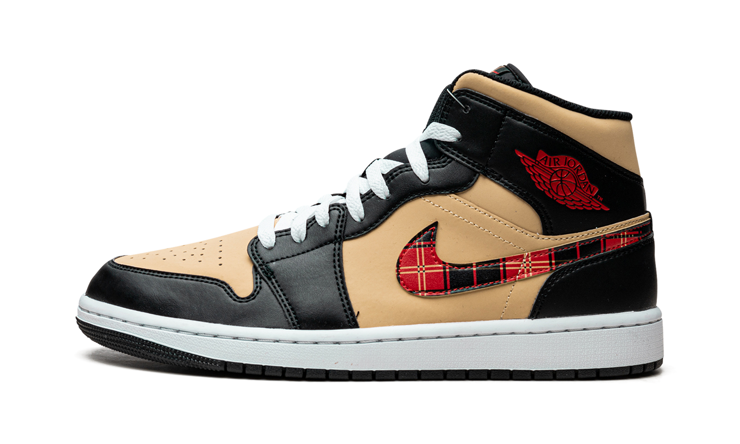 Air Jordan 1 Mid SE "Tartan Swoosh" DZ5329 001