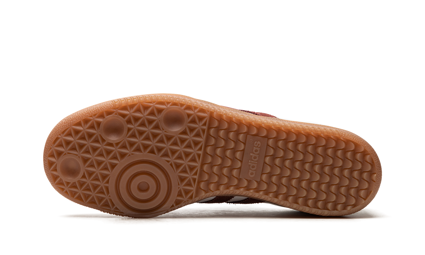 Samba OG "Sporty & Rich - White Core Burgundy"