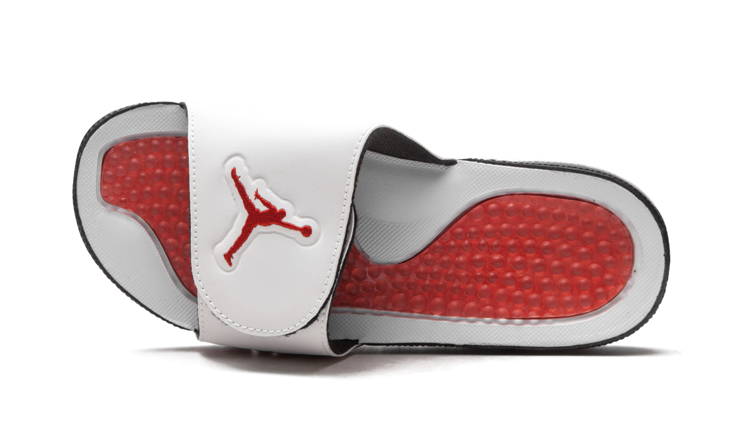 Jordan Hydro 5 Retro Slide "Fire Red 5" 555501 101