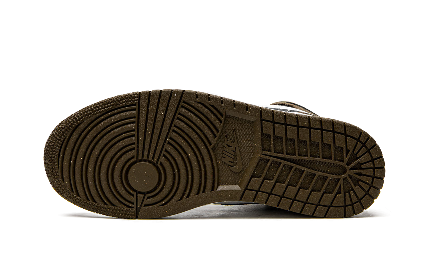 AIR JORDAN 1 MID SE WMNS "Olive Toe" DV0427 301