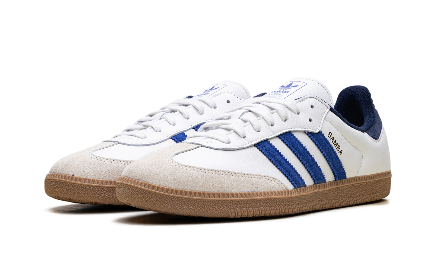 Samba OG "Core White Royal Blue"