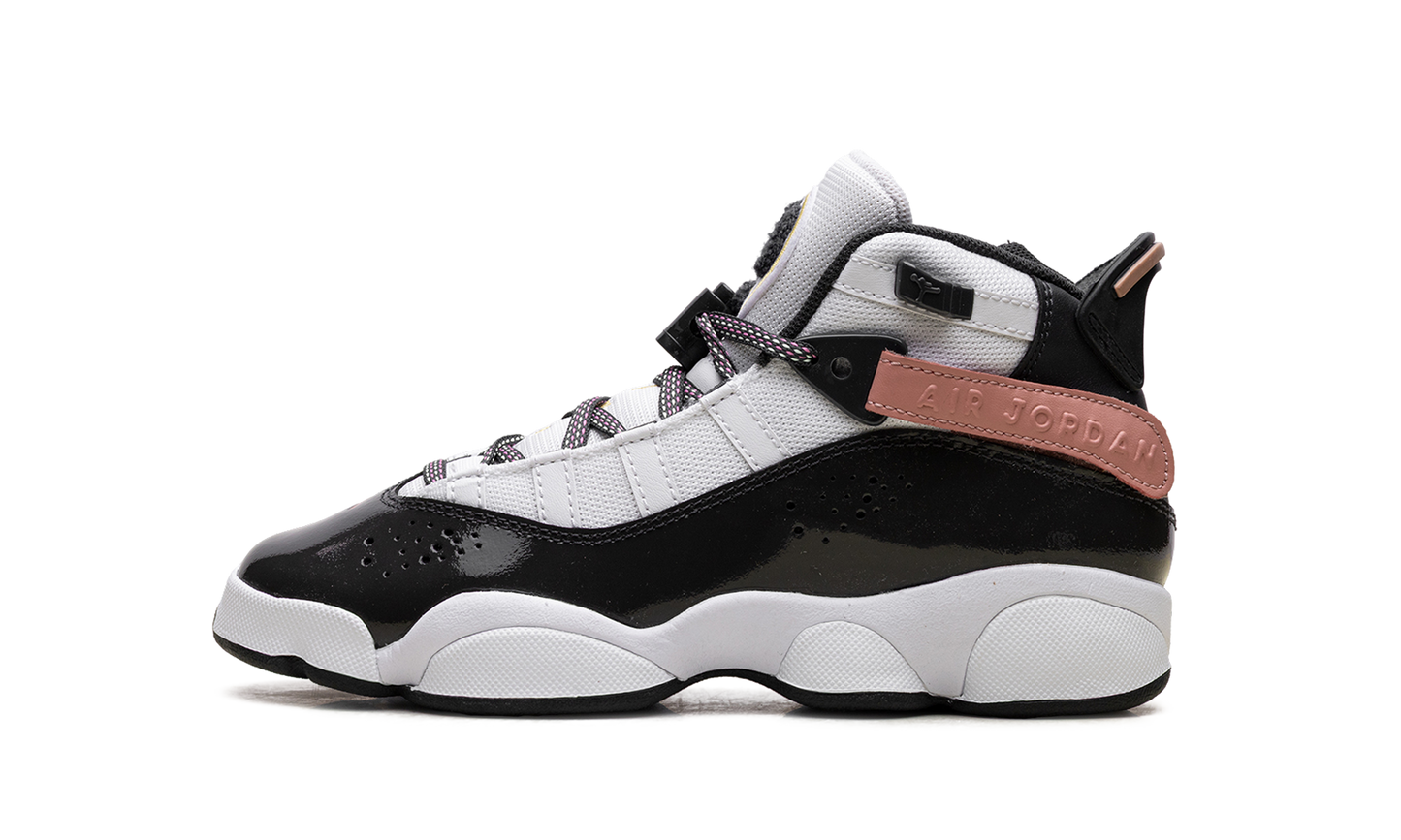 Jordan 6 Rings GS "White Red Stardust Vapor Green Anthracite" DV3178 101