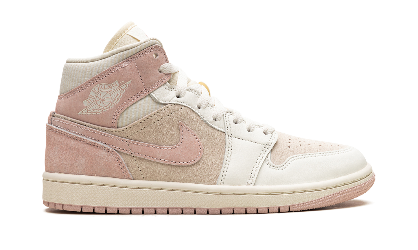 Air Jordan 1 Mid SE WMNS "Coconut Milk / Legend Pink" FQ1926 161