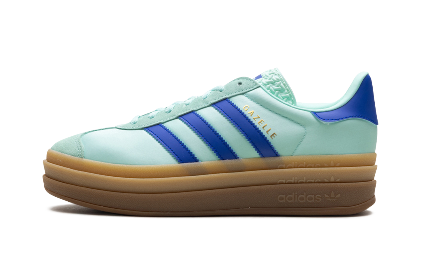 Gazelle Bold WMNS "Clear Mint Lucid Blue Gold Metallic"