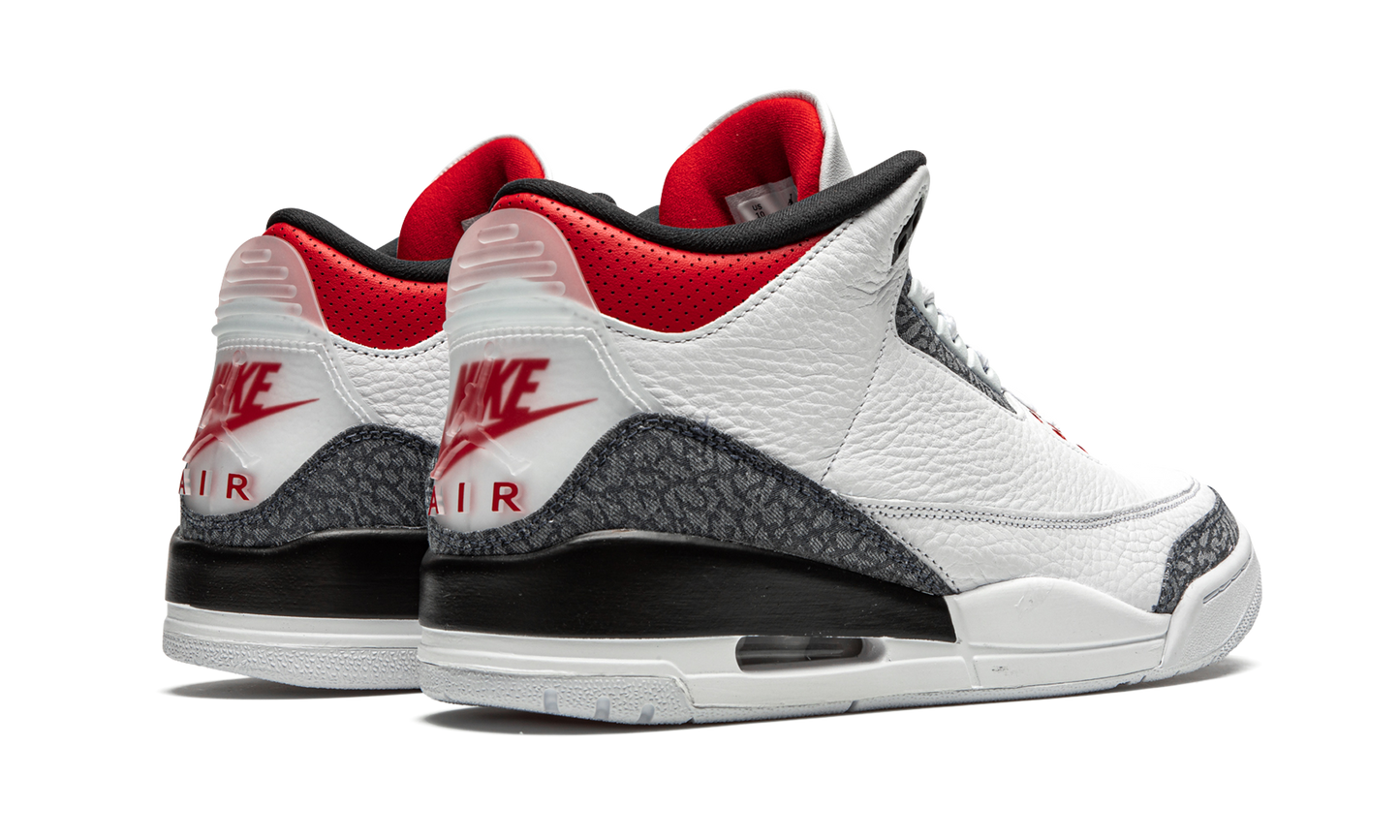 Air Jordan 3 Retro SE DNM "Fire Red Denim" CZ6431 100