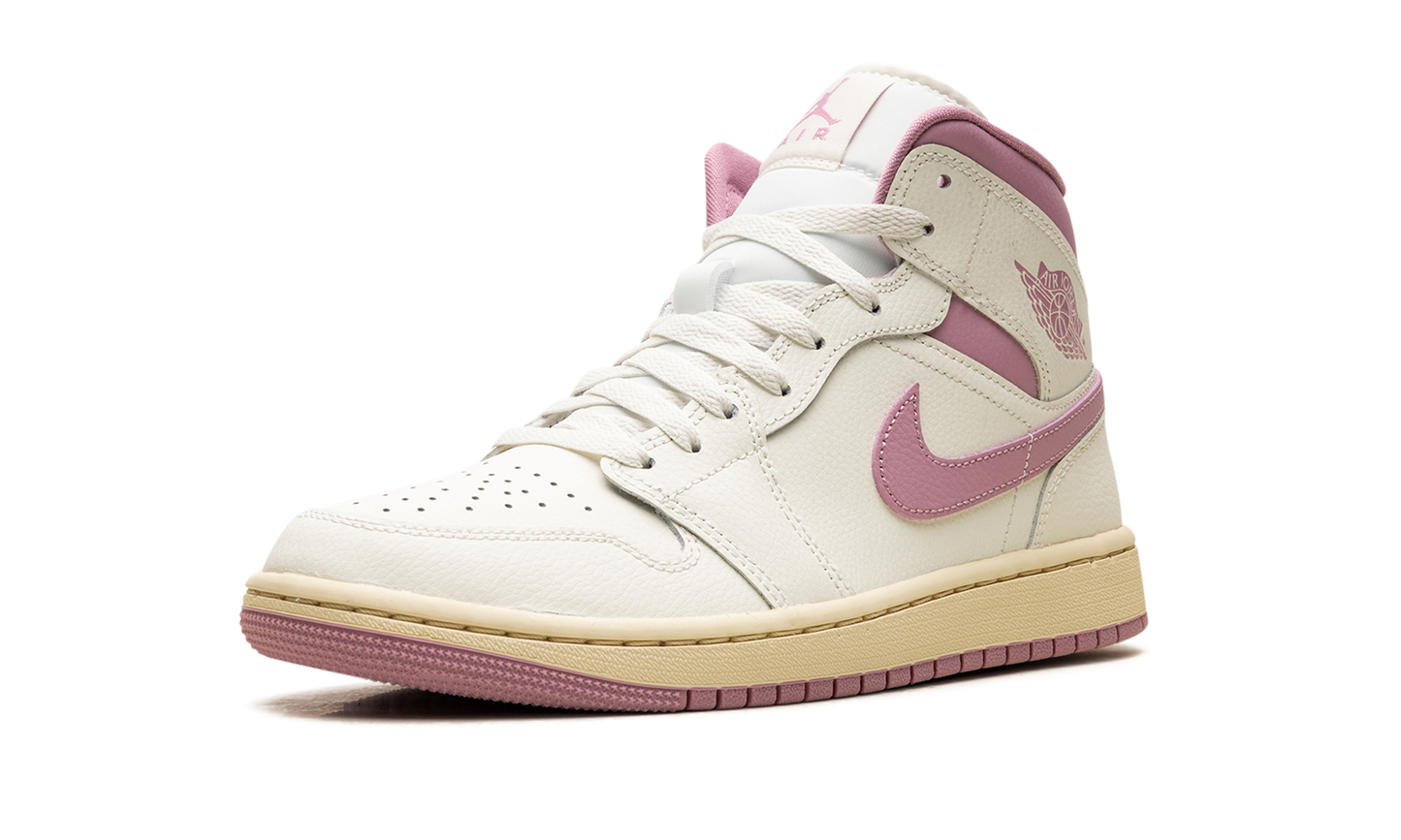Jordan 1 Mid WMNS "Sail Pink Coconut Milk" BQ6472 162
