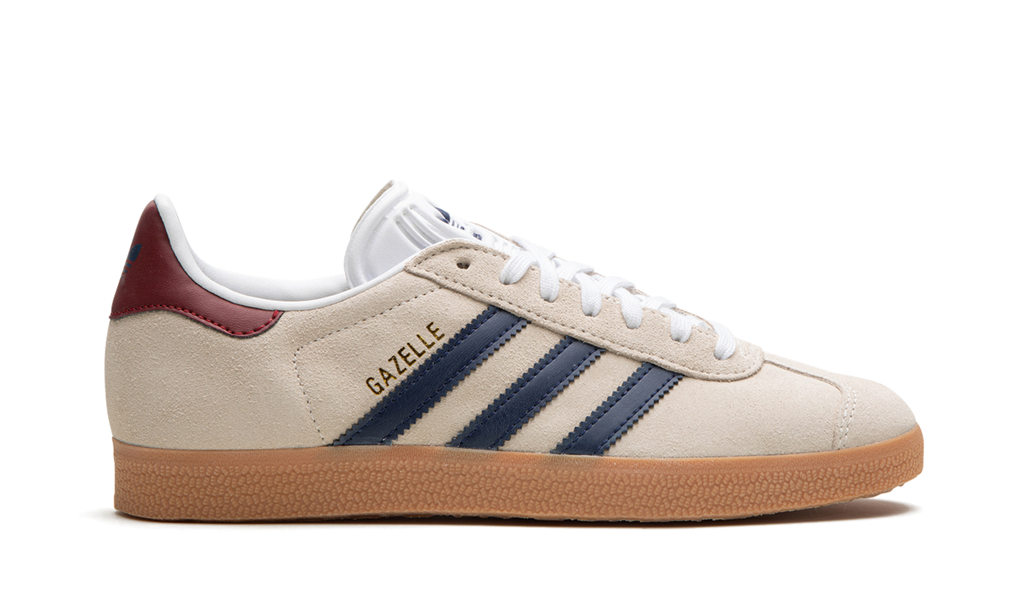 Gazelle "Off White / Dark Blue / Gum"