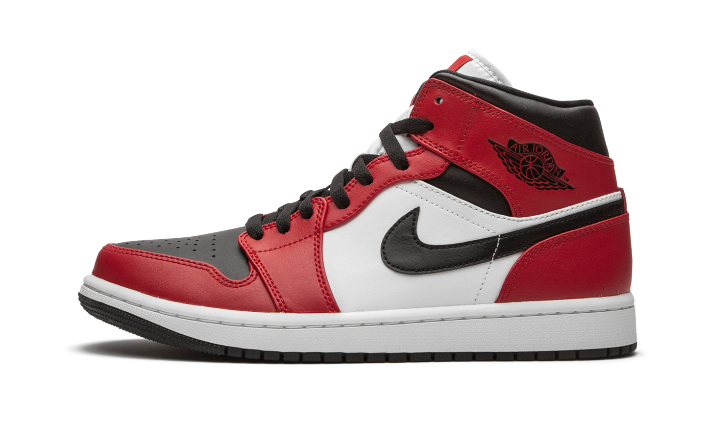 Air Jordan 1 Mid "Chicago Black Toe" 554724 069