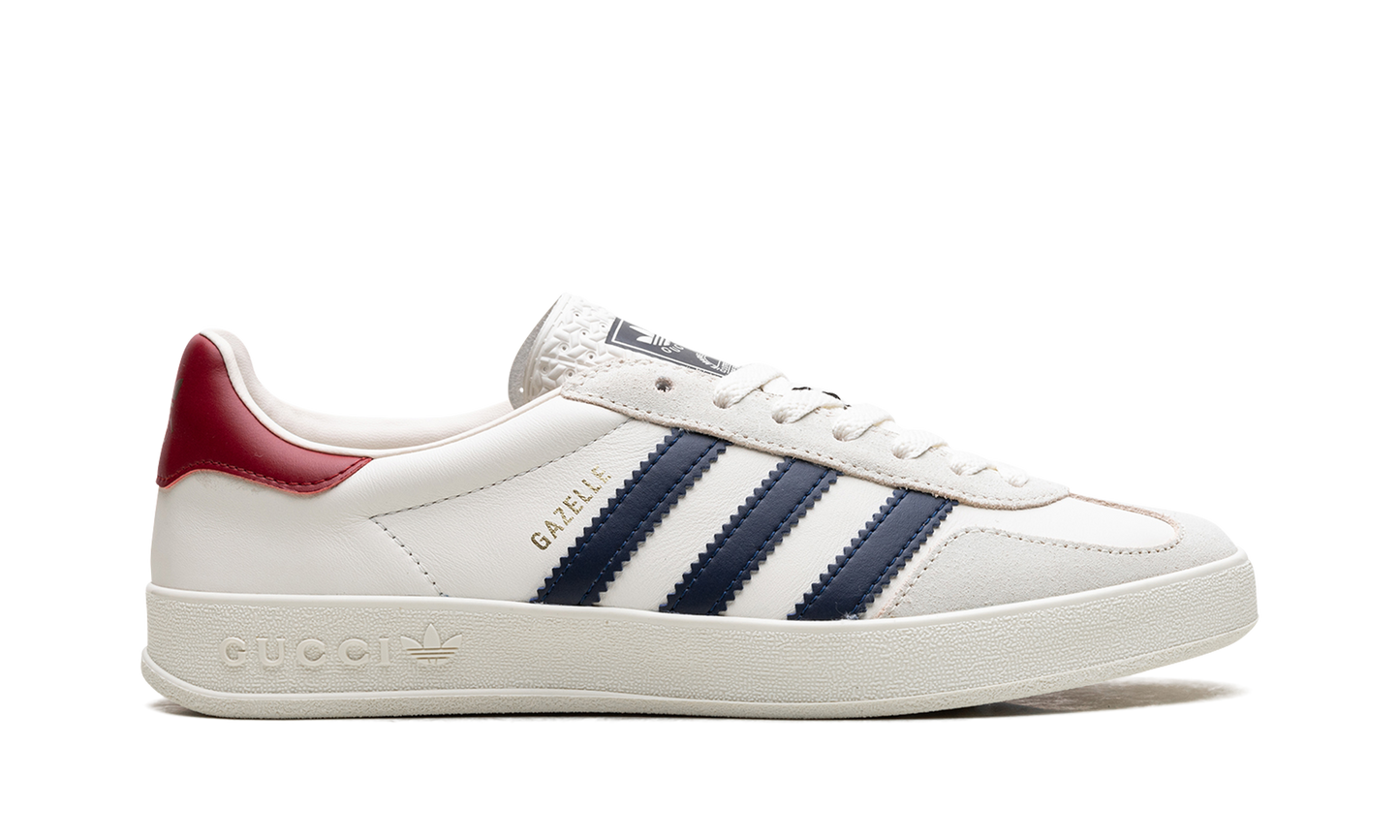 Gucci Gazelle "White/Red"