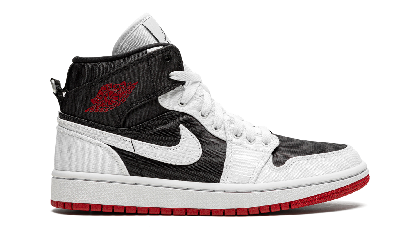 AIR JORDAN 1 MID SE UTL WMNS "White / Black / Gym Red" DD9338 016