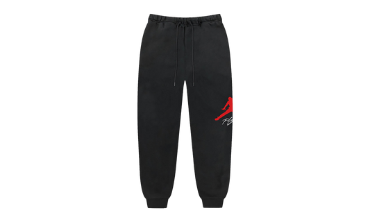 Air Jordan Essentials Sweatpants "Black / Gym Red" FD7345 013