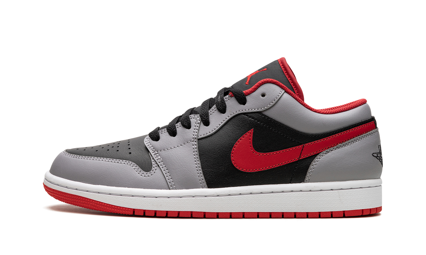 Air Jordan 1 Low "Black Cement Grey" 553558 060