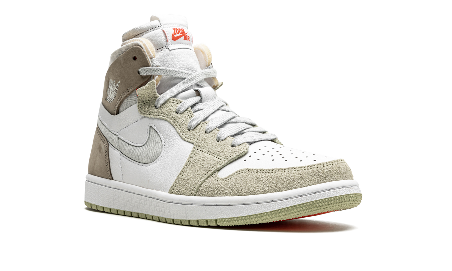 AIR JORDAN 1 ZOOM CMFT WMNS "Olive Aura" CT0979 102
