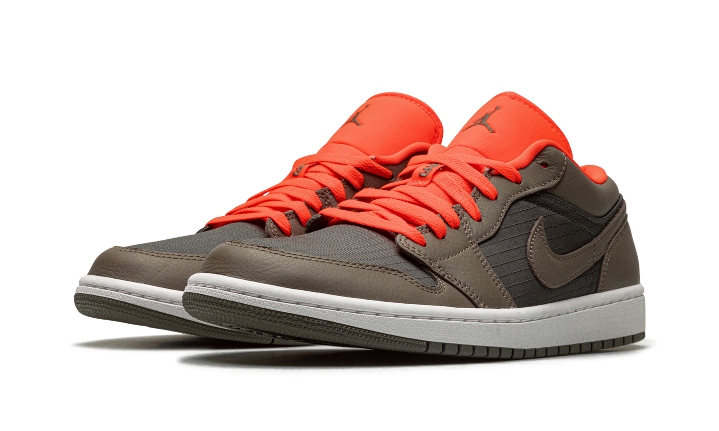 AIR JORDAN 1 LO SE WMNS "Black / Olive/ Bright Crimson" DQ6076 002
