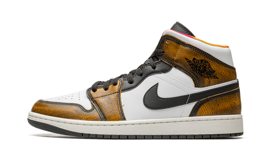 Air Jordan 1 Mid SE "Orange Wear Away" DQ8417 071