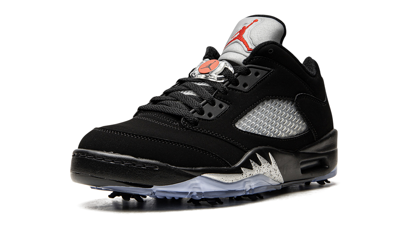 Jordan 5 Retro Low Golf "Black Metallic" CU4523 003